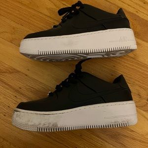 Nike Platform Air Force 1s